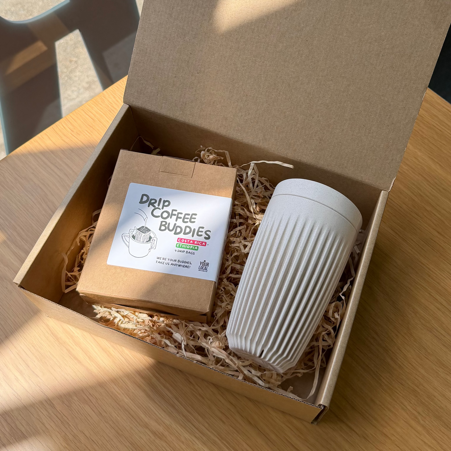 Huskee Cup + Drip bag Christmas Bundle