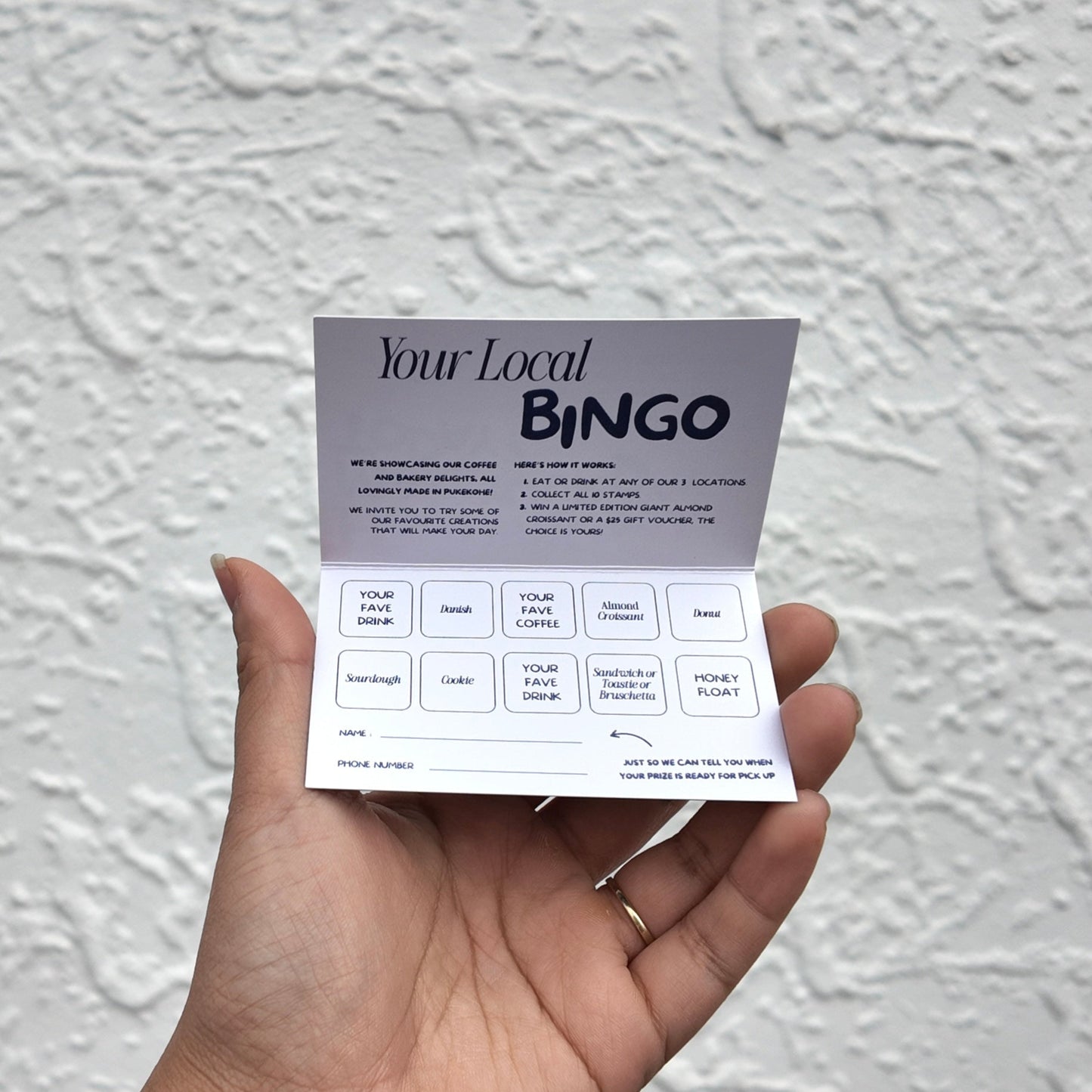Your Local Bingo Card