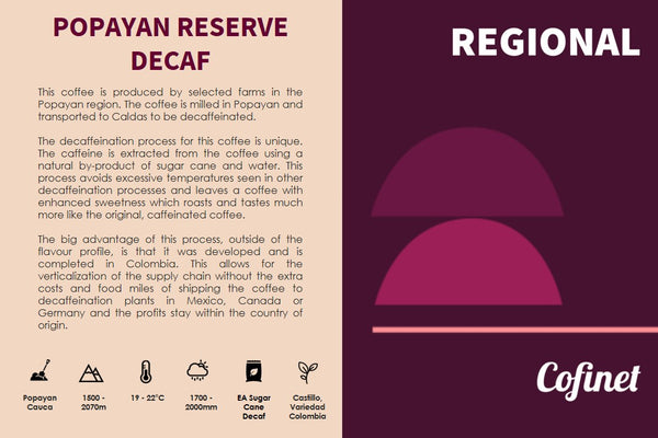 Popayan Reserve Decaf
